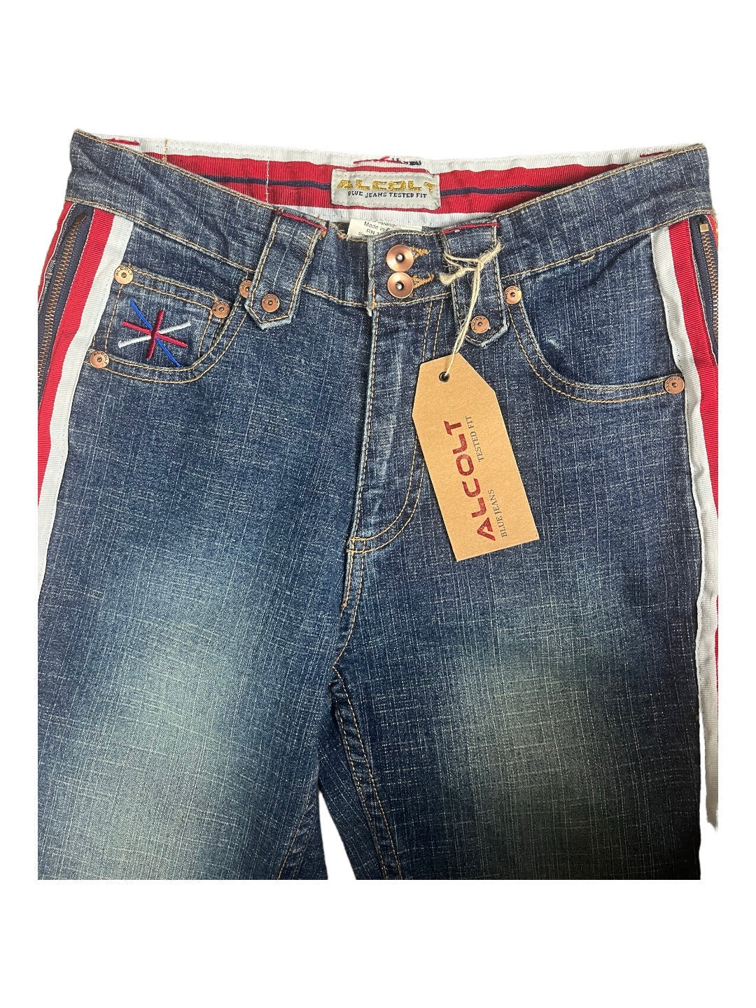 Alcolt Flare Tagged Jeans