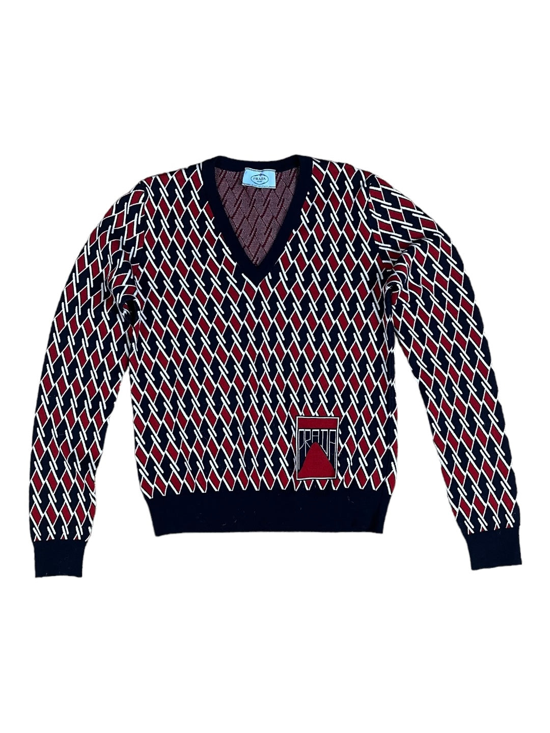 Prada Wool Knitwear Multicolor