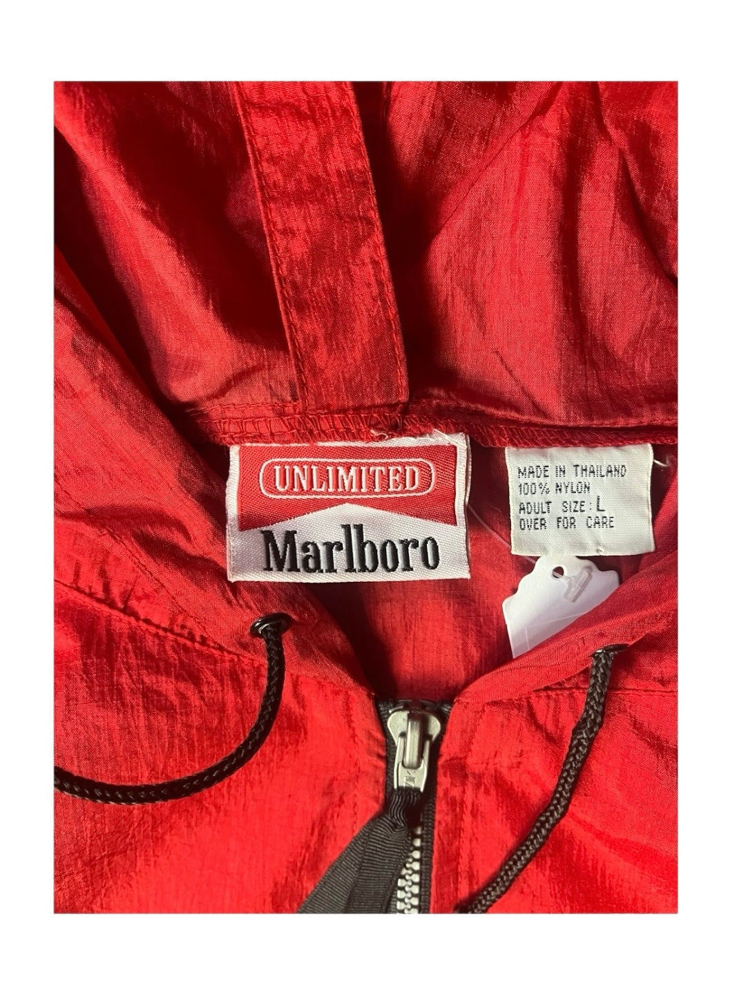 Vintage Marlboro Quarter Zip Windbreaker