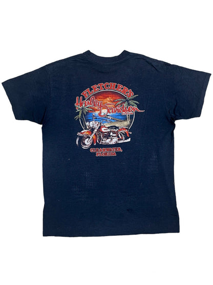 Vintage 90's Harley Davidson Wolf Single Stitch Shirt