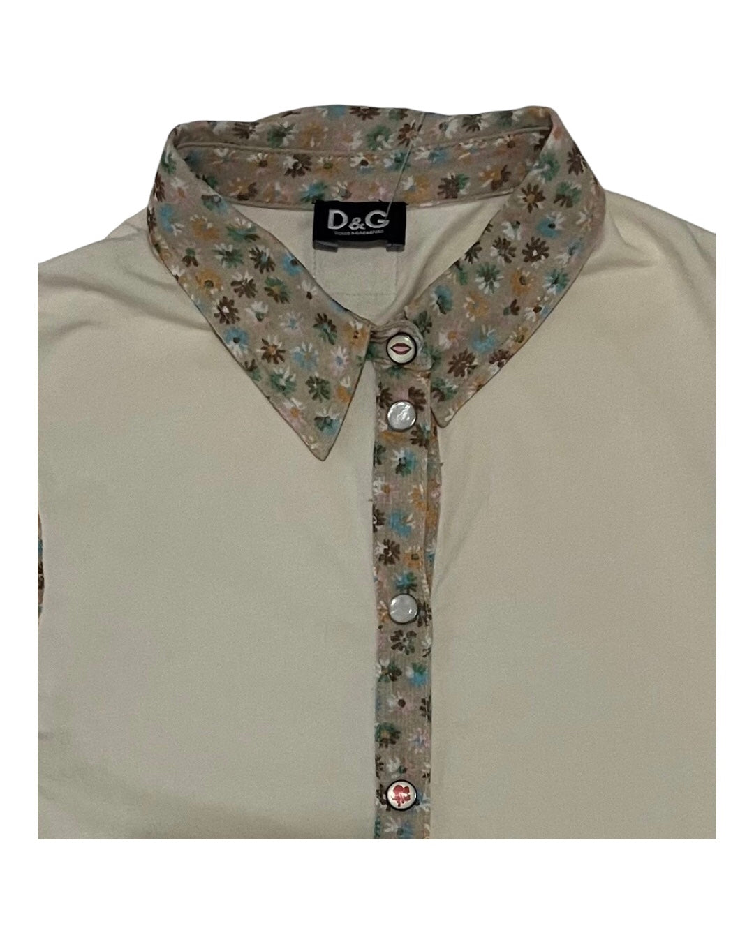 Vintage Dolce and Gabbana Collar Shirt