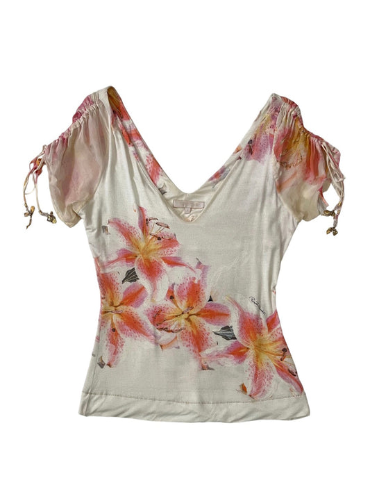 Roberto Cavalli Floral Blouse