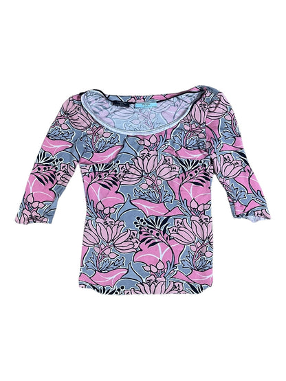 Prada Silk Floral Blouse