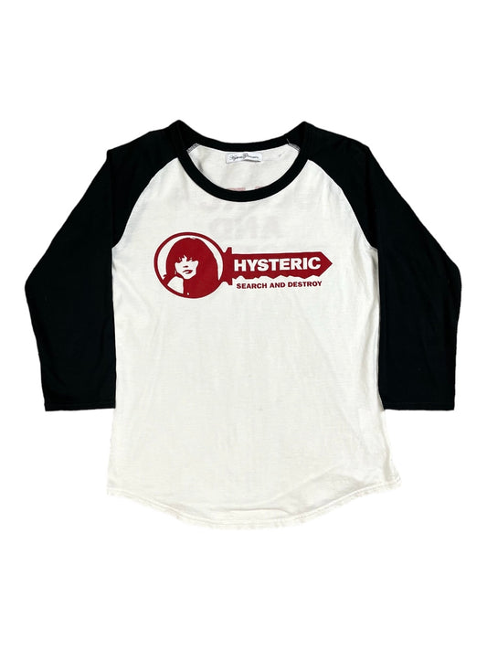 Hysteric Glamour Search And Destroy Raglan Shirt