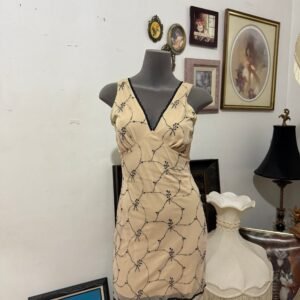 Vintage Midi V-neck line