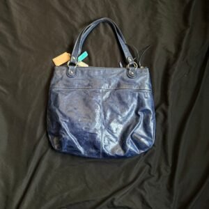 Coach Poppy Glam Glazed Tote Bag