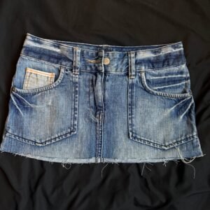 Denim Mini Skirt