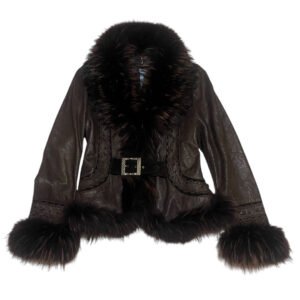 Leather And Fur Jacket