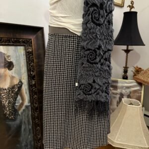 Talbots Silk Skirt