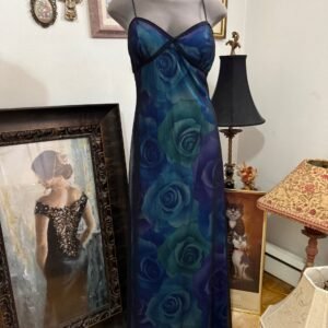 Vintage La Nuit Floral Dress