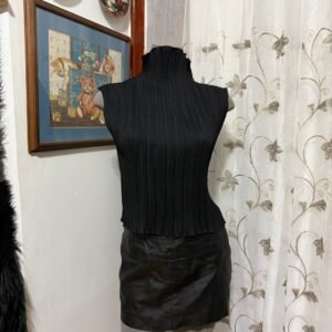 Vintage Cache Pleated Top