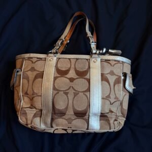 Coach Canvas Satchel Bag