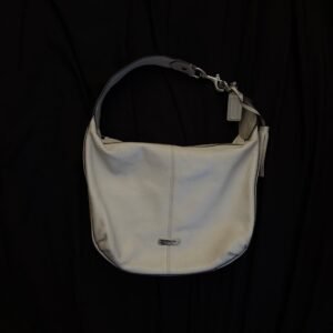 Coach Bone White Avery Leather