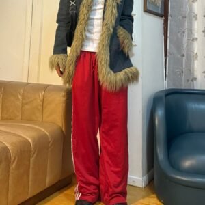 Espirit Denim Fur Coat