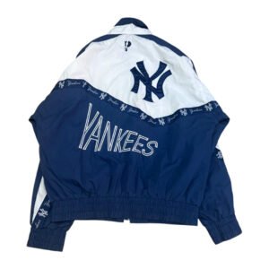 Vintage MLB New York Yankees Pro Player Embroidered Full Zip Windbreaker Jacket