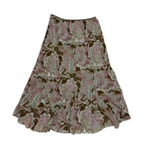 Jonathan Martin Floral Midi Skirt
