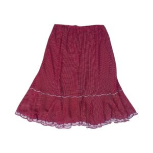 Dressbarn Polka Dots Midi Skirt