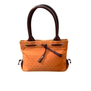 Dooney & Bourke Orange Signature
Canvas Mini Tassel Tote
